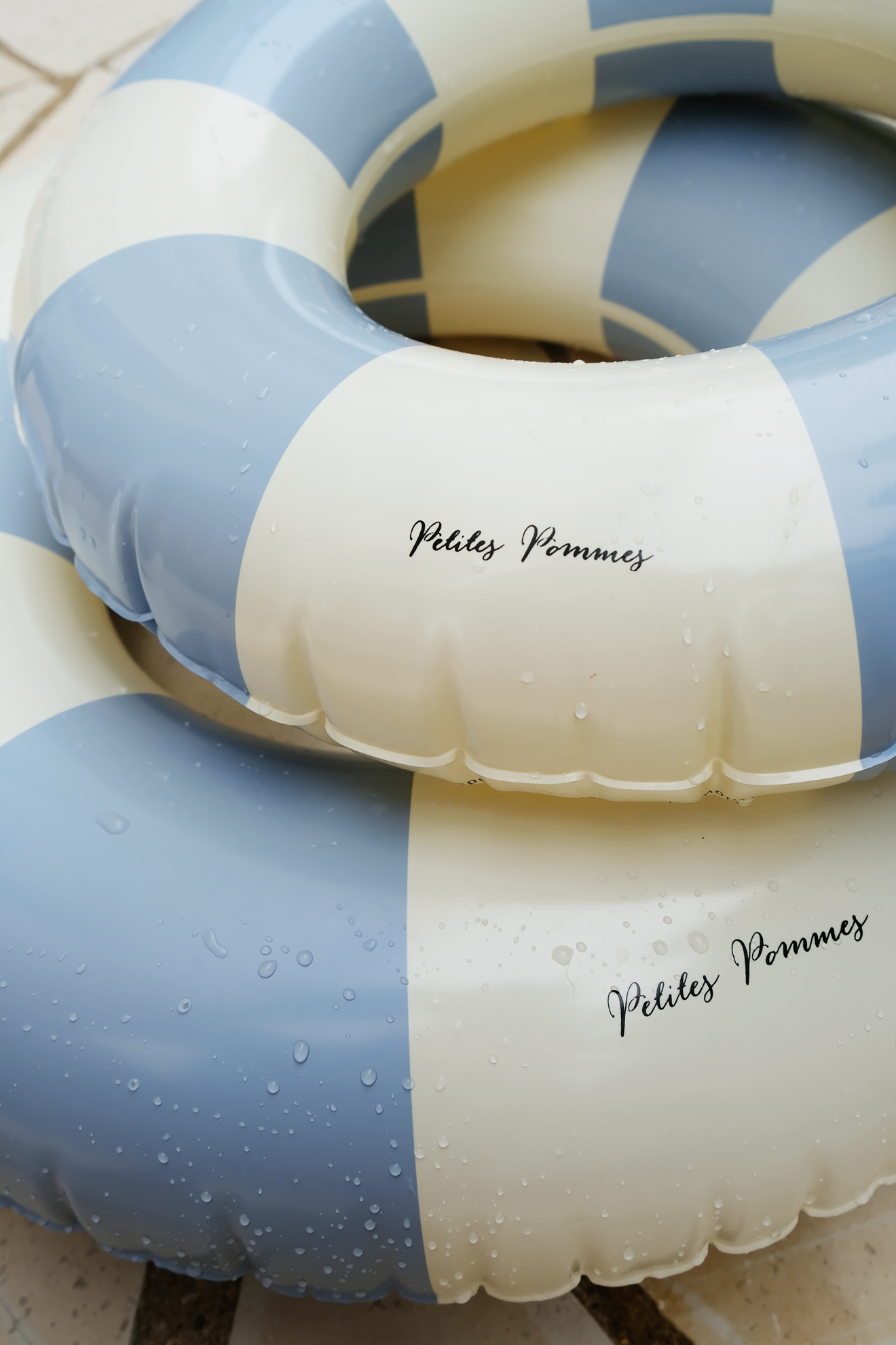 Afbeelding Petites Pommes zwemband I Nordic Blue