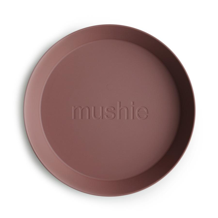 Afbeelding Mushie Set van 2 borden I Woodchuck