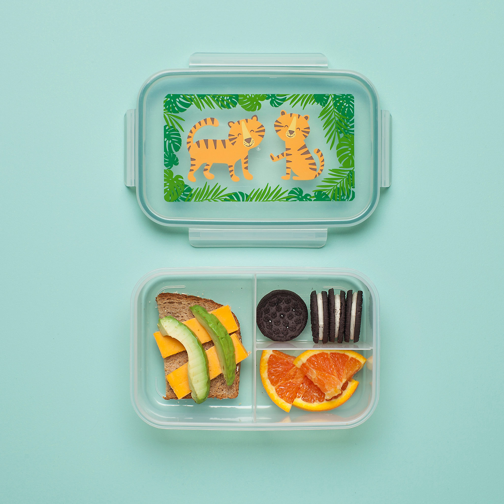 Afbeelding SugarBooger lunchbox I Tiger