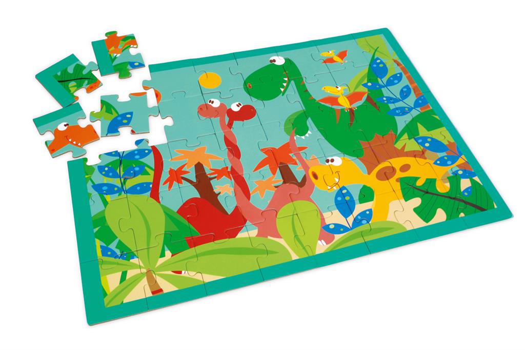 Afbeelding Scratch puzzel I Dino wereld