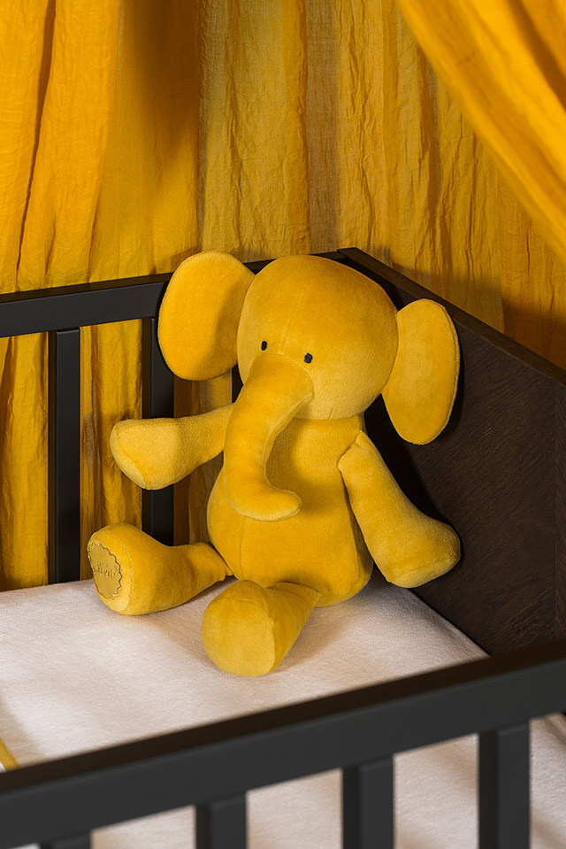 Afbeelding Jollein Knuffel Elephant I Mustard