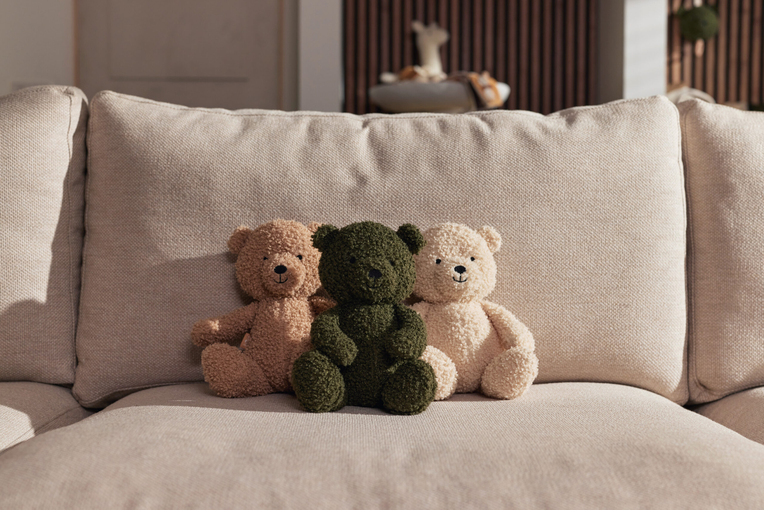 Afbeelding Jollein Knuffel Teddy Bear – Leaf Green