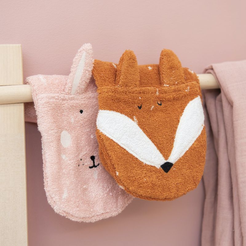 Afbeelding Trixie washandje 2 pack I Mrs Rabbit – Mr Fox