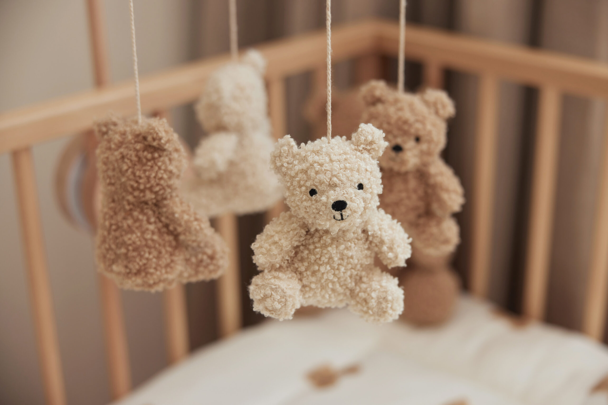 Afbeelding Jollein Baby Mobiel Teddy Bear I Natural Biscuit