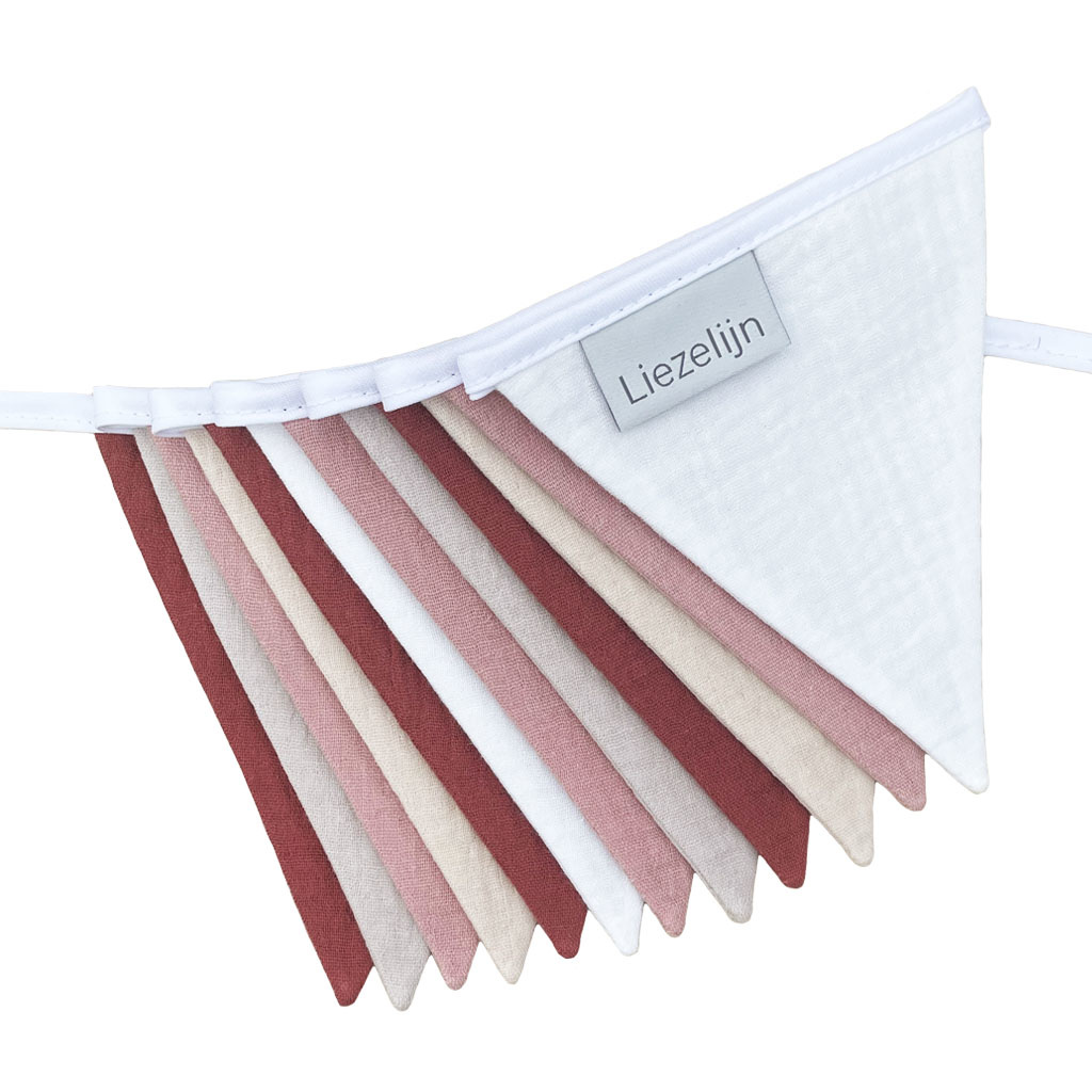Afbeelding Liezelijn Vlaggenlijn I Roze