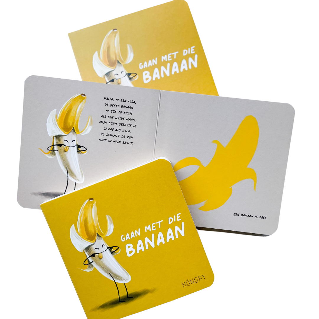 Afbeelding Höngry kartonboek I Gaan met die banaan