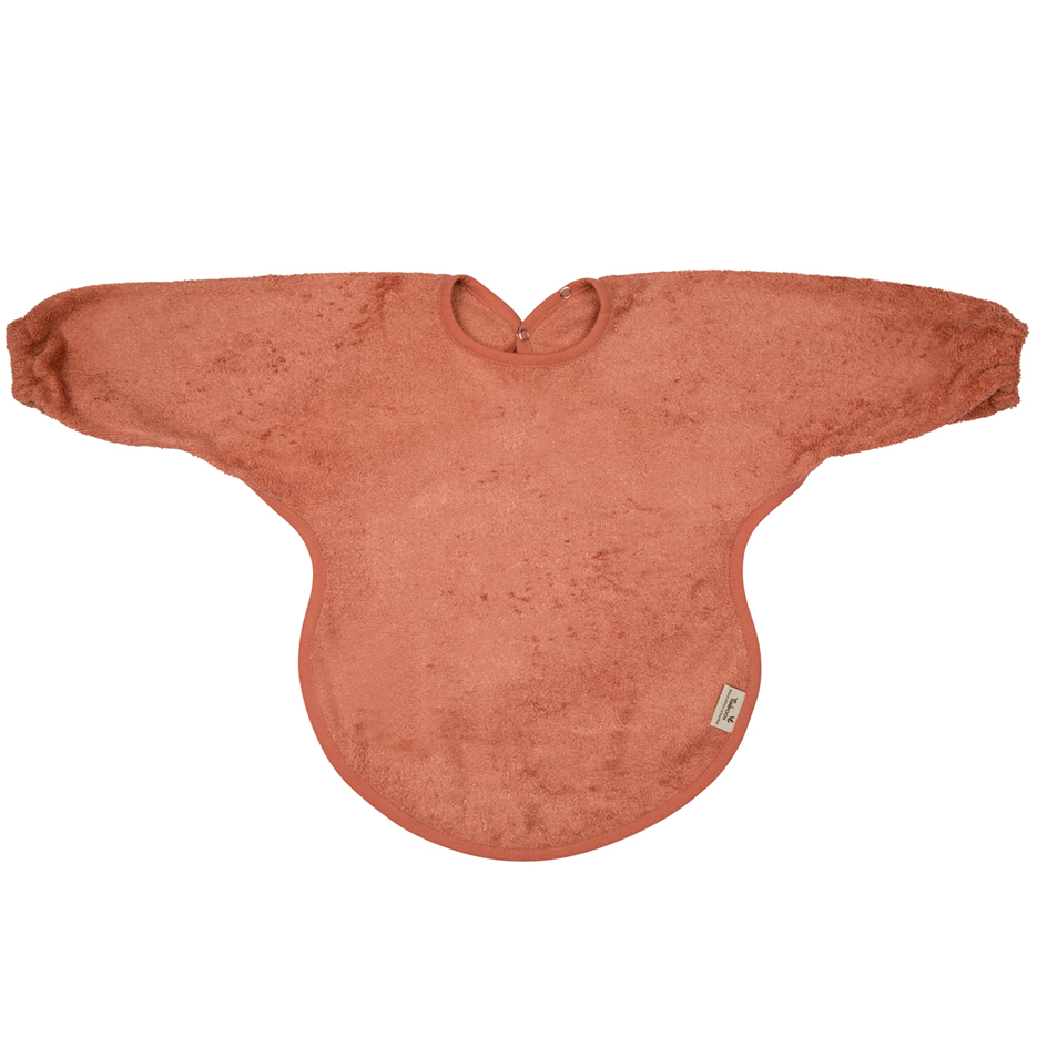 Afbeelding Timboo Slab met elastische mouwen I Apricot blush