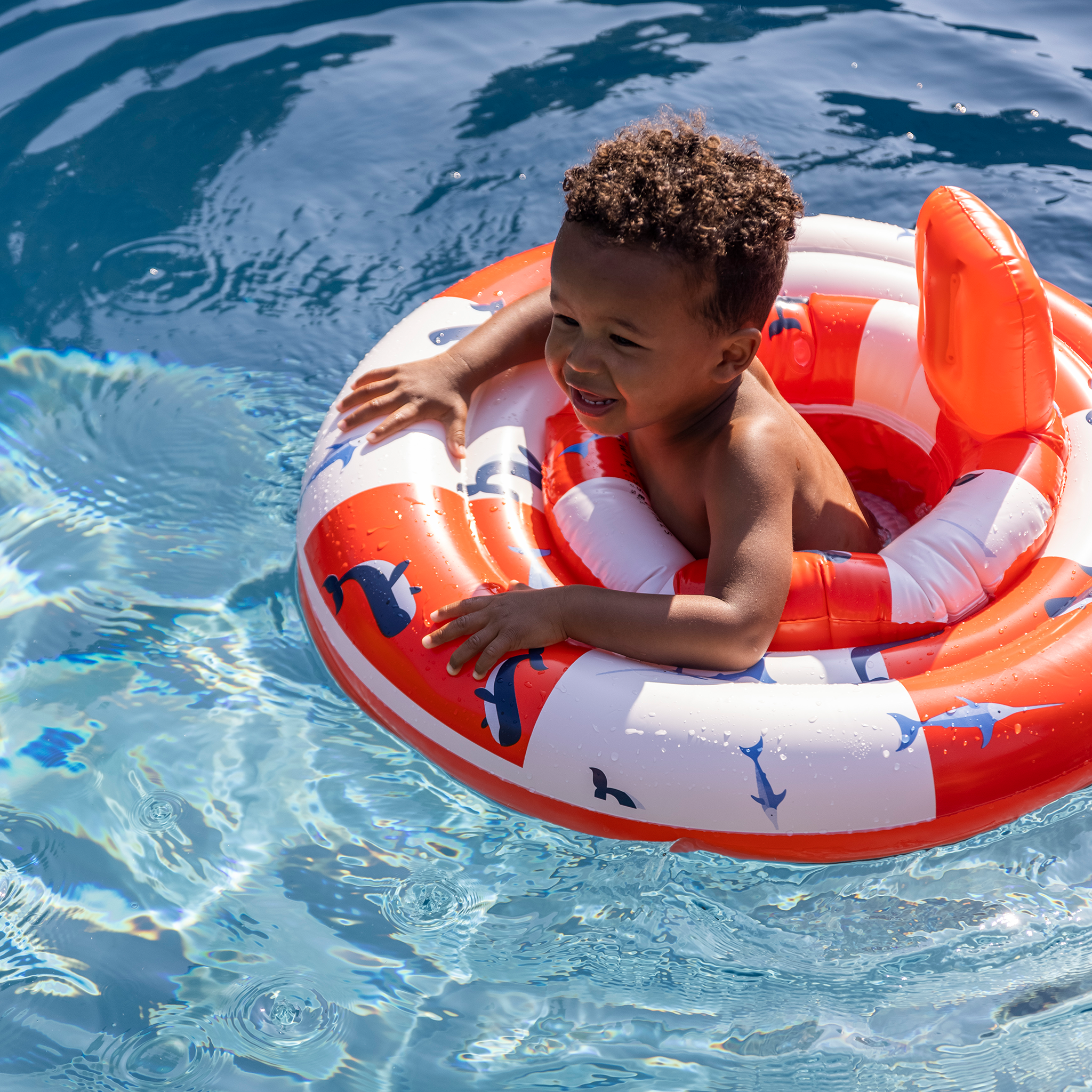 Afbeelding Swim Essentials Baby Float I Walvissen I 0-1 jaar