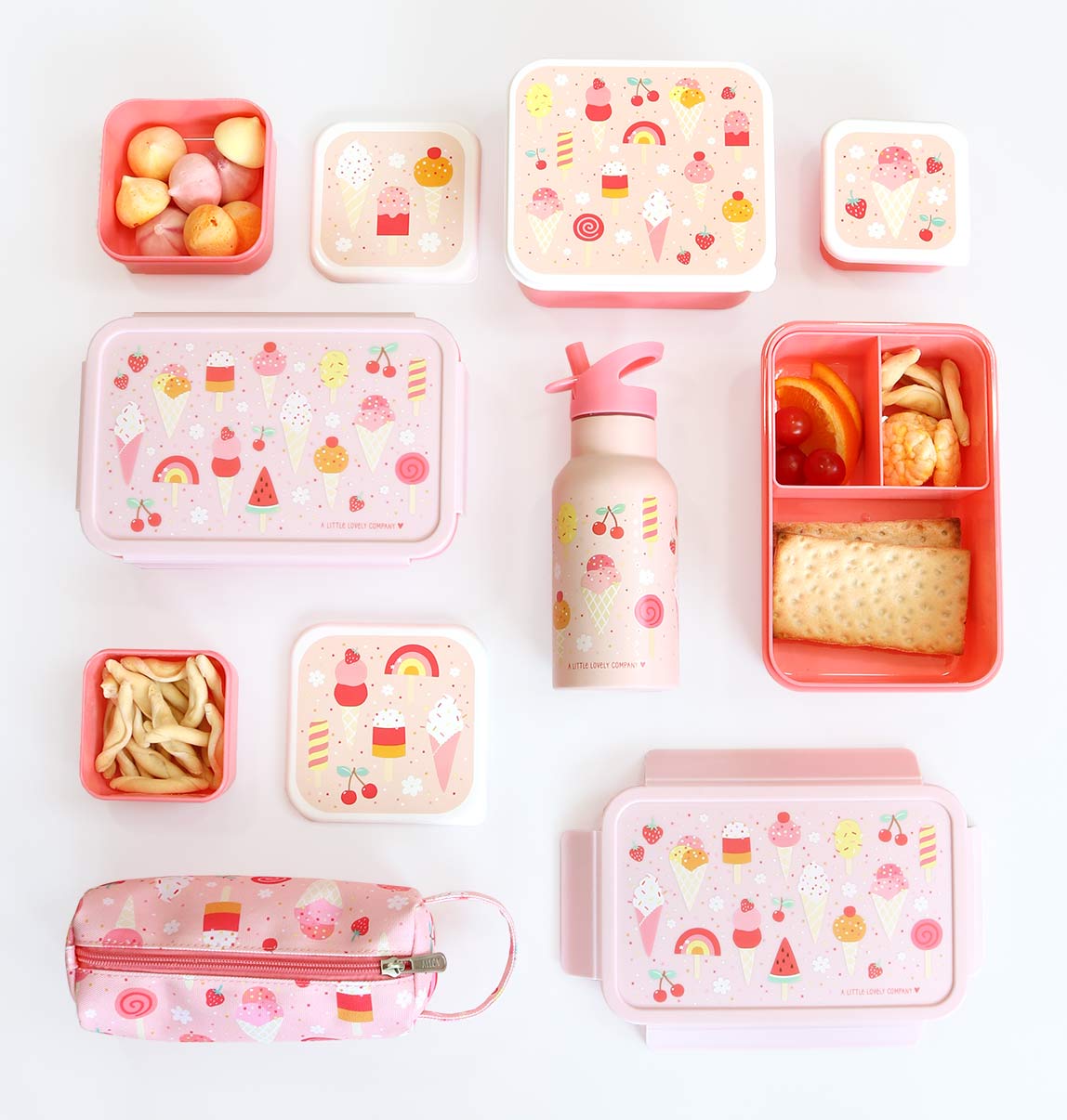 Afbeelding A Little Lovely Company Lunchbox Bento I Ijsjes