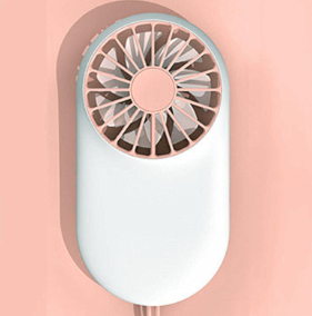 Afbeelding MyKelys mini ventilator Slim I Wit