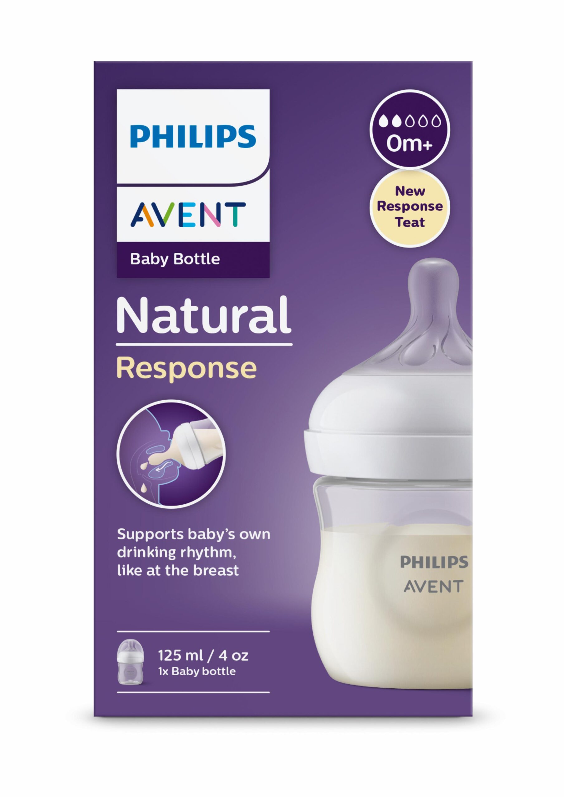 Afbeelding Avent Natural 3.0 zuigfles I DUO I 125 ml