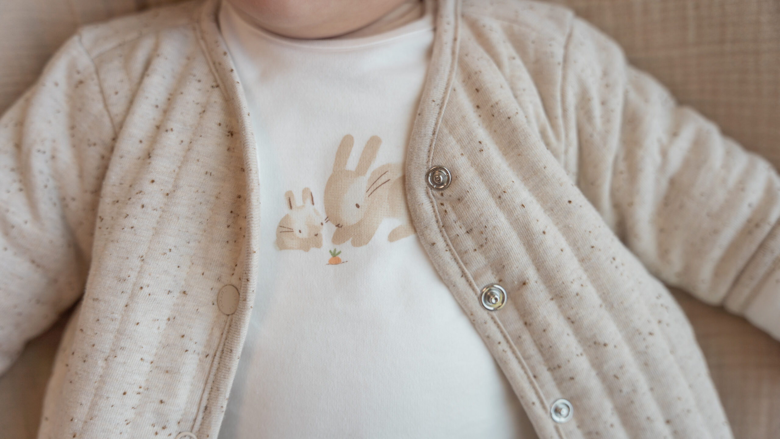 Afbeelding Little Dutch T-shirt lange mouwen Bunnies I Bunny Collection