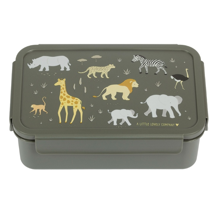 Afbeelding A Little Lovely Company Lunchbox Bento I Savanna