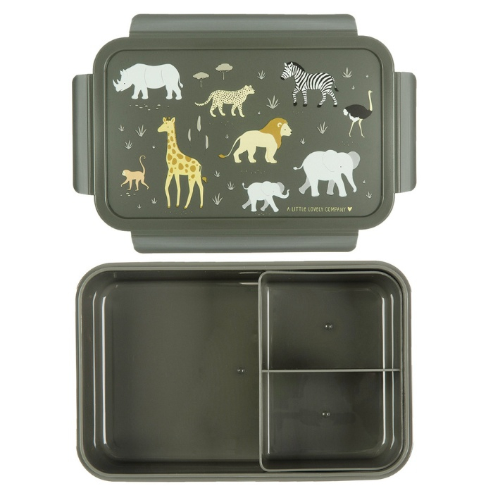 Afbeelding A Little Lovely Company Lunchbox Bento I Savanna